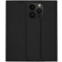 DUX DUCIS flip cover borító - iPhone 14 Pro - fekete