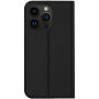 DUX DUCIS flip cover borító - iPhone 14 Pro - fekete