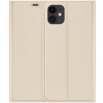 Dux Ducis flip cover tok állvánnyal iPhone 11 - arany