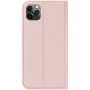 Dux Ducis flip cover tok állvánnyal iPhone 11 Pro Max - rózsaszín-arany