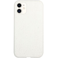 Matt biológiailag lebomló tok iPhone 11-hez - bézs
