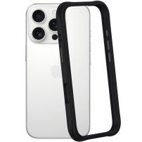 Szilikon védőkeret iPhone 16 Pro - fekete