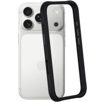 Védő szilikon keret iPhone 17 Pro Max - fekete