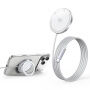 HYD-002 vezeték nélküli MagSafe töltő kihajtható állvánnyal iPhone-hoz - 25W - fehér