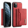 DG.Ming 2v1 Tok levehető mágneses pénztárcával iPhone 11 Pro készülékhez - piros