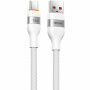 WEKOME WDC-C31 fonott töltő- és adatkábel - USB-A - USB-C - 2 m - fehér