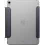 UNIQ Camden Lite behajtható tok origami állvánnyal és Apple Pencil hellyel iPad Air 11" (2024-2026) számára - sötétszürke