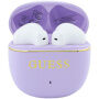 Guess Gold Line Glossy Classic Logo vezeték nélküli fülhallgató - lila