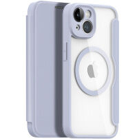 DUX DUCIS Skin X flip cover tok MagSafe -vel - iPhone 14 - lila