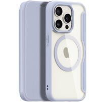 DUX DUCIS Skin X flip cover tok MagSafe -vel - iPhone 15 Pro - lila