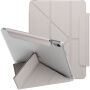 UNIQ Camden Lite behajtható tok origami állvánnyal és Apple Pencil hellyel iPad Air 11" (2024-2026) készülékhez - bézs