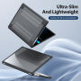 DUX DUCIS LCGM Series fényes átlátszó Tok MacBook Pro 16" (A2485 / A2780 / A2991 / A3186 / A3403 / A3428 / A3429) készülékhez - fekete