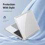 DUX DUCIS LCGM Series fényes átlátszó Tok MacBook Pro 16" (A2485 / A2780 / A2991 / A3186 / A3403 / A3428 / A3429) készülékhez - víztiszta