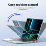 DUX DUCIS LCGM Series fényes átlátszó Tok MacBook Pro 16" (A2485 / A2780 / A2991 / A3186 / A3403 / A3428 / A3429) készülékhez - víztiszta