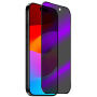 NORTHJO edzett 2.5D Anti-Spy és Anti-Blue-Ray üveg fekete kerettel iPhone 18 Pro Max készülékhez