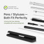 LOVE MEI univerzális öntapadós Behajtható tok iPad-hez Apple Pencil 1 / 2 / USB-C / Pro - lila