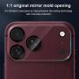 XDcase Edzett üveg a hátsó kamera lencséinek védelmére iPhone 18 Pro Max készülékhez - fekete