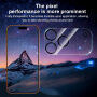 XDcase Edzett üveg a hátsó kamera lencséinek védelmére iPhone 17 Pro készülékhez - fekete