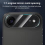 XDcase Edzett üveg a hátsó kamera lencséinek védelmére iPhone Air készülékhez - fekete