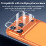 XDcase Edzett üveg a hátsó kamera lencséinek védelmére iPhone 17 Pro Max készülékhez - átlátszó