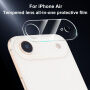 XDcase Edzett üveg a hátsó kamera lencséinek védelmére iPhone Air készülékhez - átlátszó