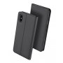 DUX DUCIS flip cover tok iPhone XS Max - szürke