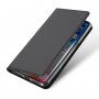 DUX DUCIS flip cover tok iPhone XS Max - szürke