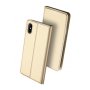 DUX DUCIS flip cover tok iPhone XS Max - arany