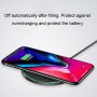 GY-68 ultra vékony alumínium vezeték nélküli töltő mert iPhone - arany