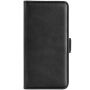 Flip cover PU műbőr tok - iPhone 15 Pro Max - fekete