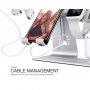 Bestand 3in1 dokkoló állvány iPhone / Apple Watch / AirPods készülékekhez - ezüst