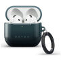 Burga tok karabinerrel AirPods 4 / 5 eszközhöz - Black Hole