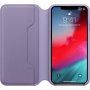 Apple Folio bőr flip cover tok iPhone XS Max - halványlila