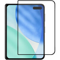 NORTHJO 2.5D edzett üveg fekete kerettel az elülső kijelzőre iPhone Duo készülékhez