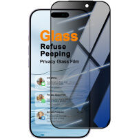 Imak edzett 2.5D Anti-Spy üveg fekete kerettel iPhone 18 Pro Max készülékhez