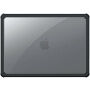 DUX DUCIS LCGM Series fényes átlátszó Tok MacBook Pro 16" (A2485 / A2780 / A2991 / A3186 / A3403 / A3428 / A3429) készülékhez - fekete