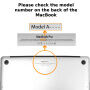 DUX DUCIS LCGM Series fényes átlátszó Tok MacBook Pro 16" (A2485 / A2780 / A2991 / A3186 / A3403 / A3428 / A3429) készülékhez - fekete