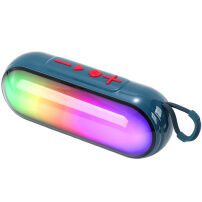 T&G TG792 Vezeték nélküli Bluetooth Hangfal háttérvilágítással - kék