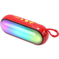 T&G TG792 vezeték nélküli Bluetooth Hangfal háttérvilágítással - piros