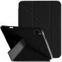 XDcase Y-fold Behajtható tok origami Állvány-nyal és Apple Pencil tartóval iPad Pro 11" (2018-2022) készülékhez - fekete