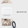 Burga mintás tok karabinerrel AirPods 4 / 5 - Barely Yours