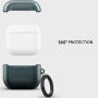 Burga tok karabinerrel AirPods 4 / 5 eszközhöz - Black Hole