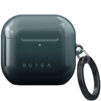 Burga tok karabinerrel AirPods 4 / 5 eszközhöz - Black Hole