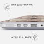 Burga matt mintás tok MacBook Air 13" (A1932 / A2179 / A2337) készülékhez - Barely Yours