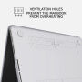 Burga matt mintás Tok MacBook Air 13" (A1932 / A2179 / A2337) készülékhez - Nocturnal