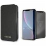 Guess Bundle tok és edzett üveg iPhone XR - fekete