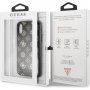Guess Layer Glitter Peony tok iPhone X / XS - fekete