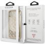 Guess eredeti transparens csillámos tok iPhone X / XS - arany