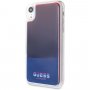 Guess folyékony csillámos sötétben világító tok iPhone XR - piros