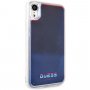 Guess folyékony csillámos sötétben világító tok iPhone XR - piros